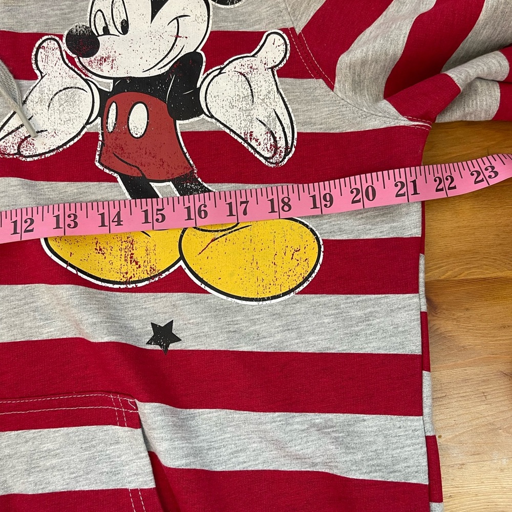 Disney Color Block Zip Front Hooded Jacket Junior Size XL(15-17) - Picture 6 of 9